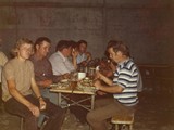 1973 Richtfest Halle Zimmermann