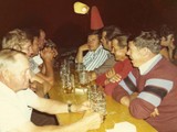1973 Richtfest Halle Zimmermann 2