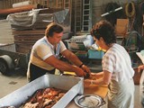 1991 Grillfest-Spanferkel
