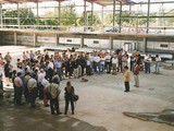 1993 Sporthalle Richtfest 1